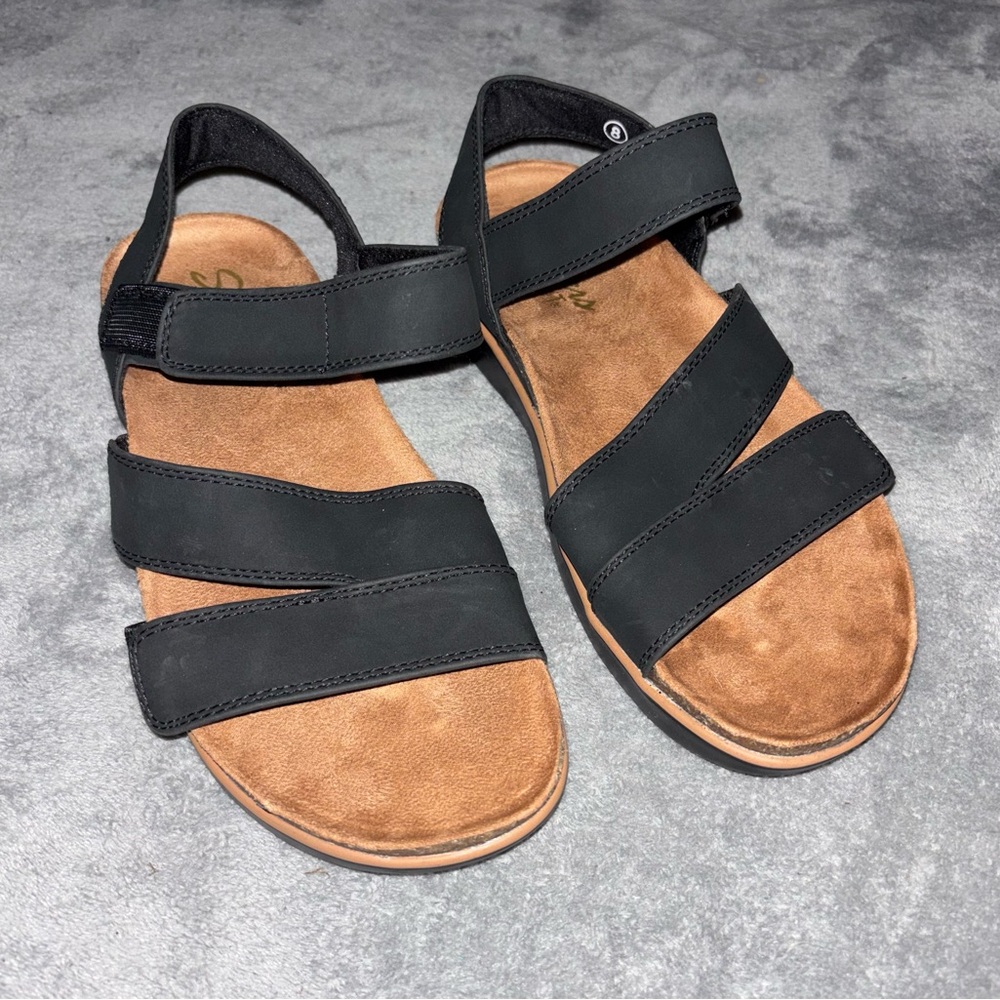 Skechers Women’s Comfort Sandals | Size 8 | NWOT | Black Memory Foam